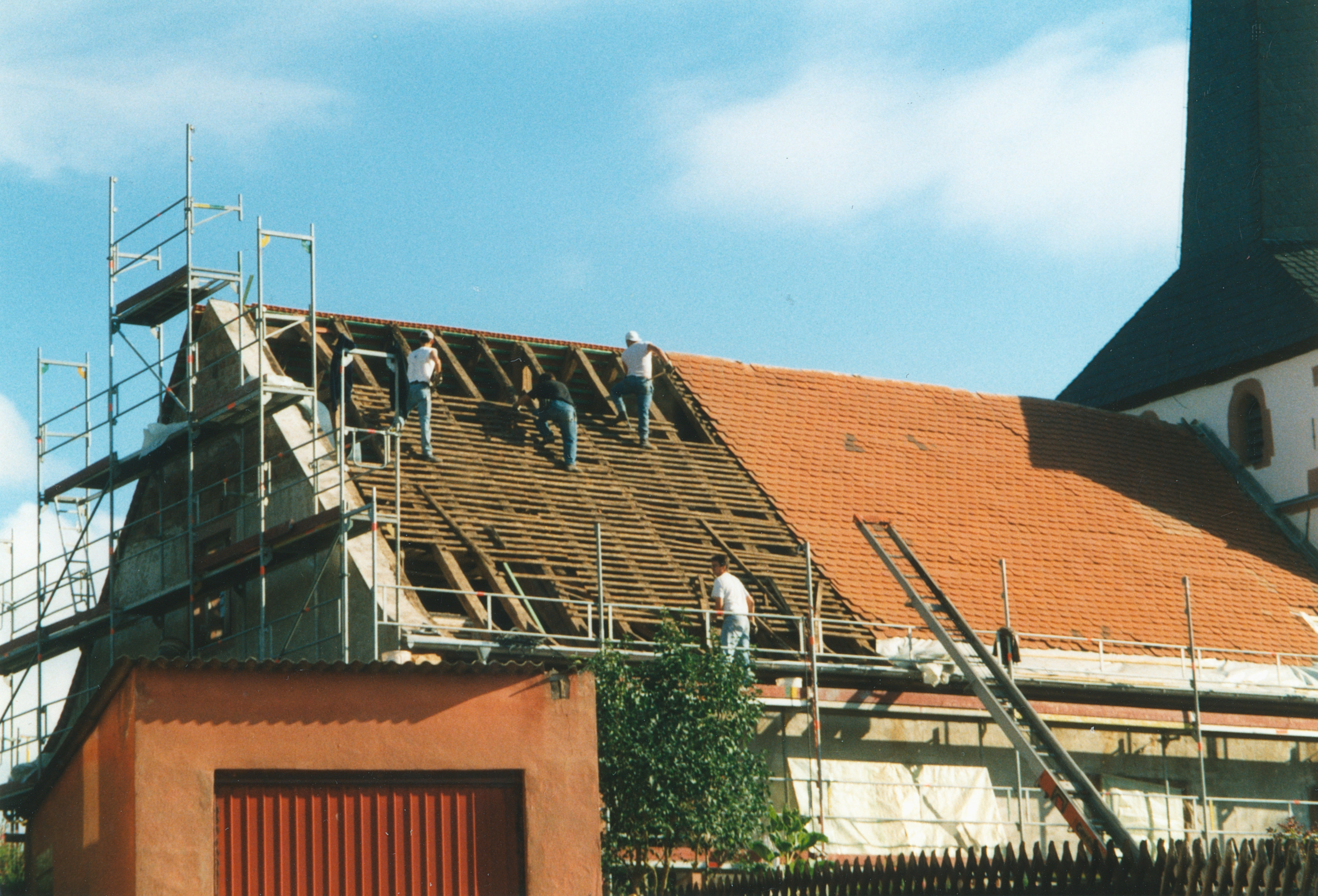 Renovierung der ev. Kirche